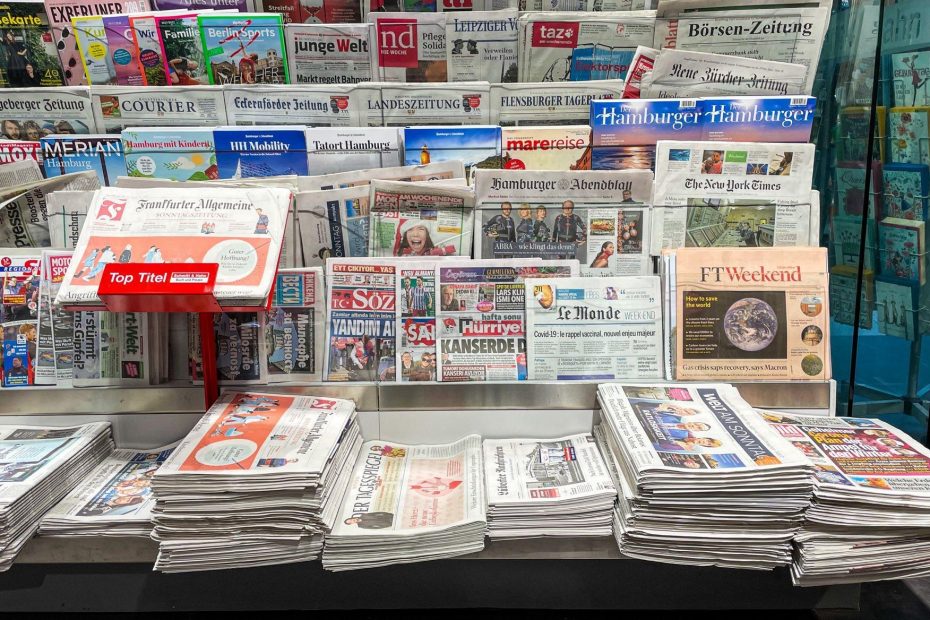 Zeitungen haben unterschiedliche Blattlinien.Foto: Jonas Mayer